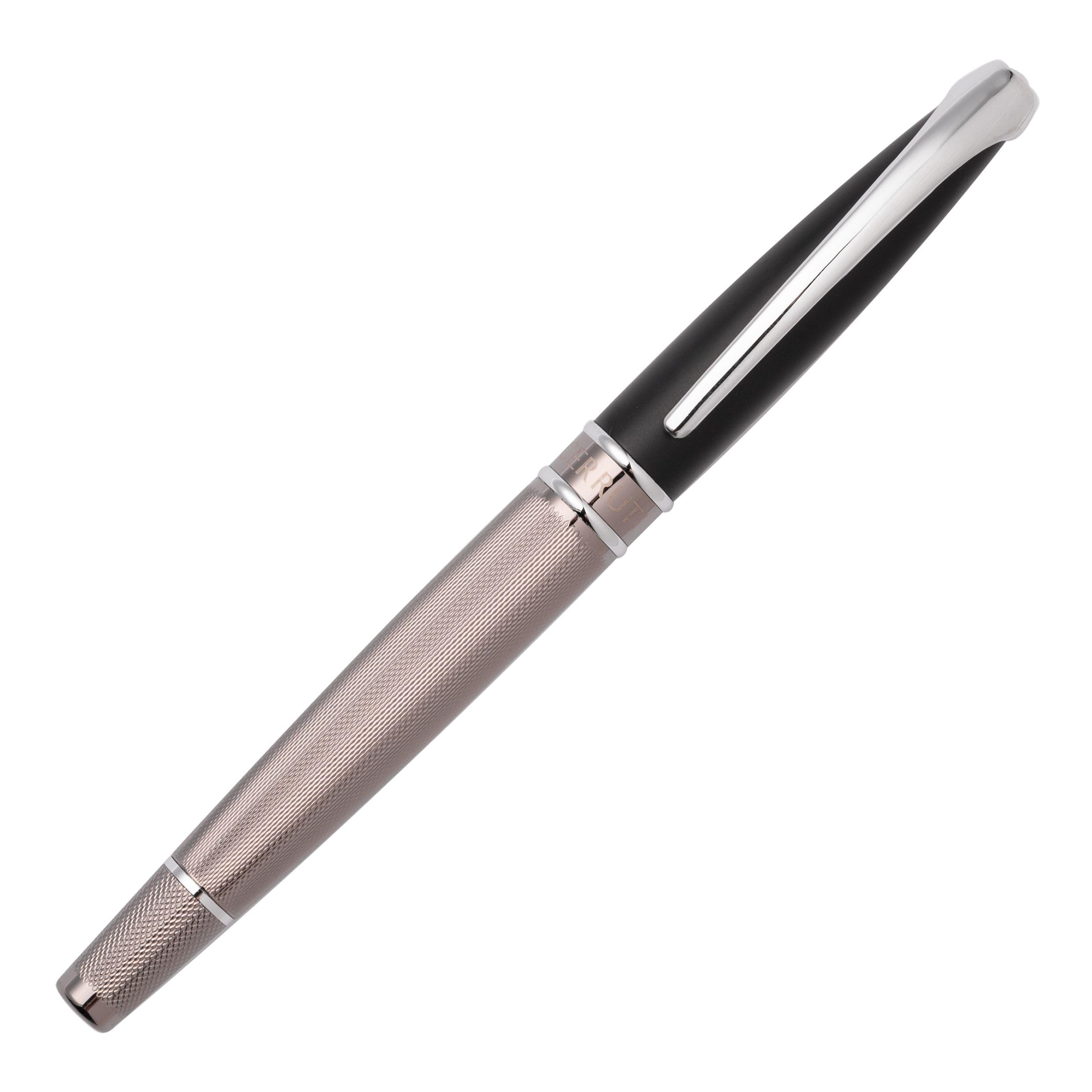 Cerruti 1881 Stylo à plume Abbey Diamond Gun | Instrument d'écriture emblématique | Boîte cadeau