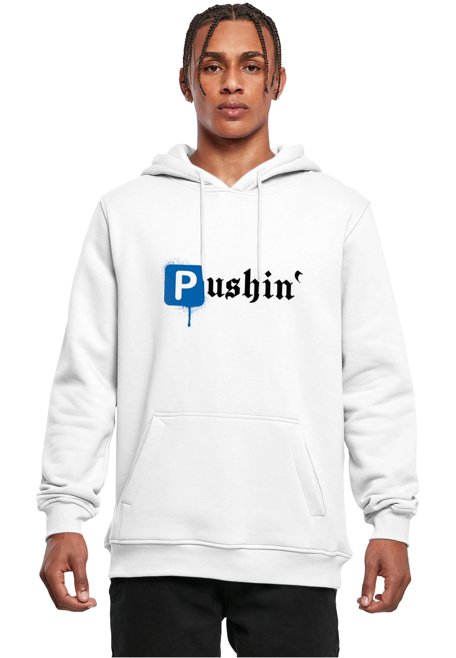 Mister Tee Herren Pushin P Hoody