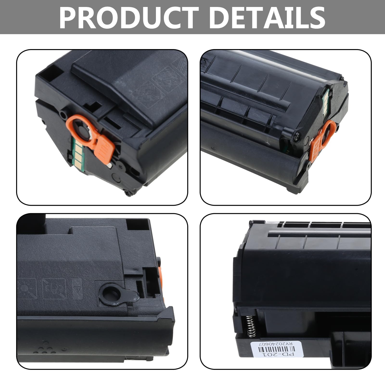 Toner Nero Compatibile Per Stampanti Pantum P2200 P2500 M6500 M6600, Resa 1600 Pagine, Alta Qualità