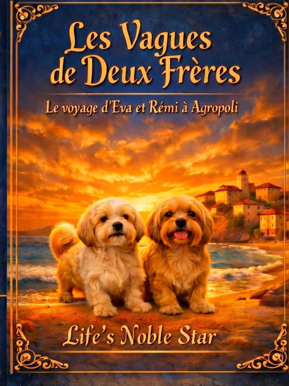 Les Ondes de Deux Frères: Le voyage d'Eva et Rémi à Agropoli (Life's Noble Star)