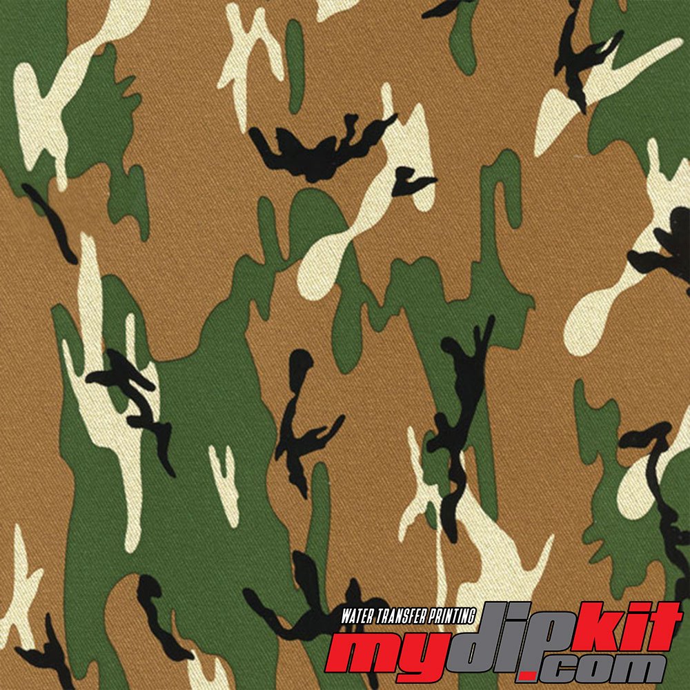 Water Transfer Printing Film - Hydrographic Film - Hydro Dipping- New Fabric Illusion CAMO - MC-221-A