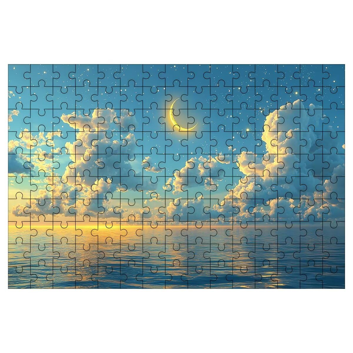 Puzzle 1500 elementów krajobraz, ocean drewniane puzzle dla dorosłych
