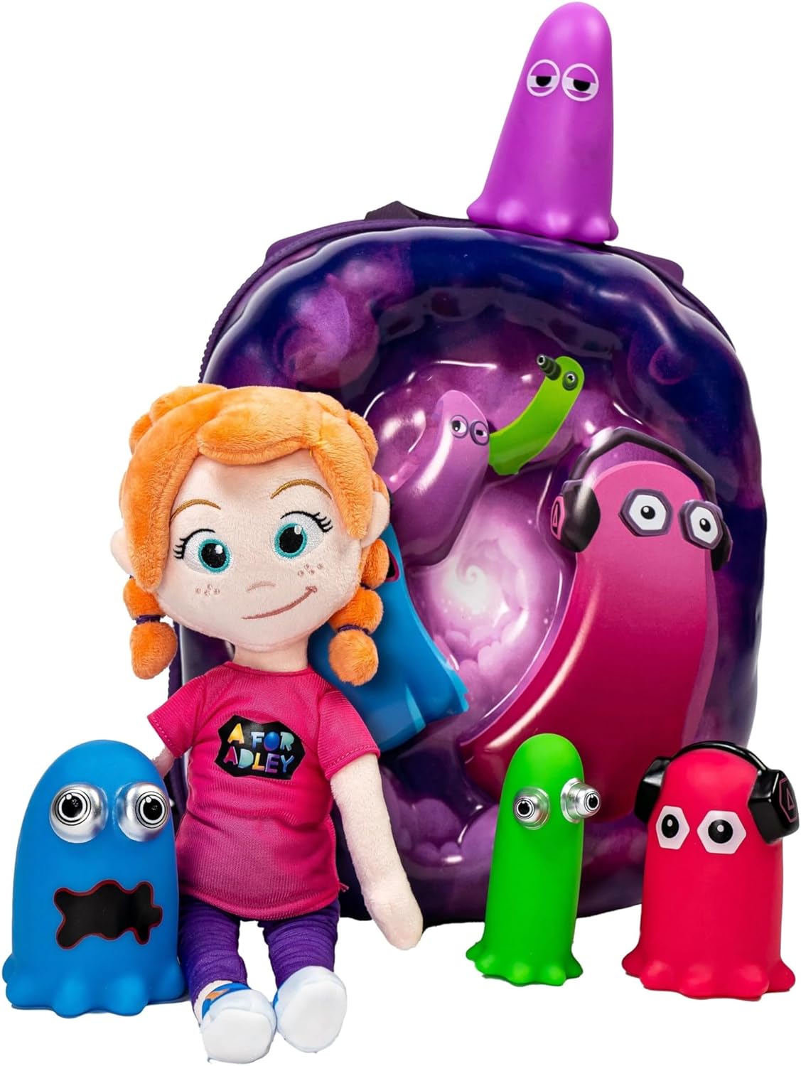 A FOR ADLEY Portal Escape Doll and Backpack Complete with All Four Rainbow Ghosts a Must Have for Your Adley Reimagining