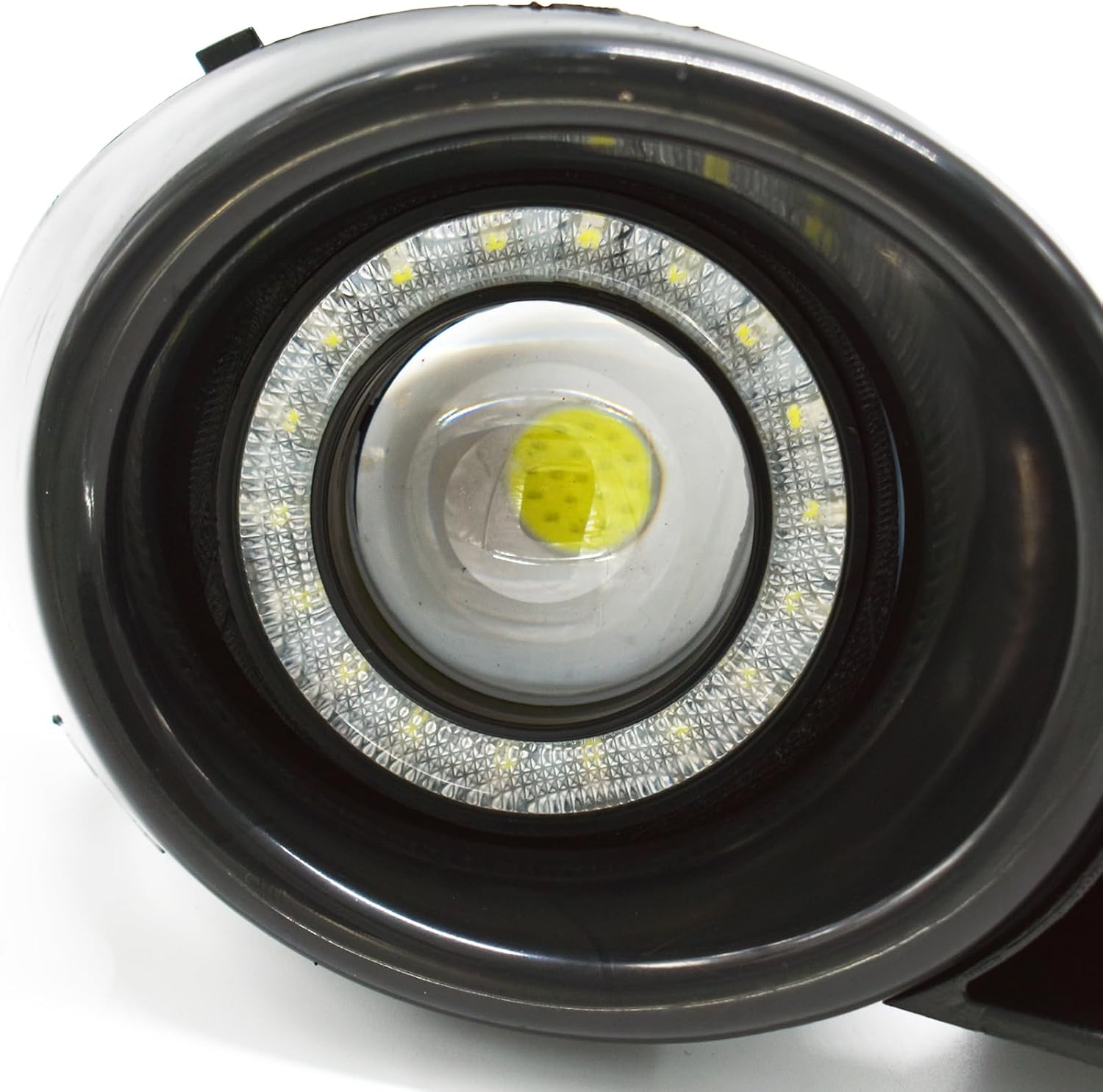 LED Fog Lights Fit for 2008 2009 2010 Toyota Highlander White DRL with Amber Sequential Turn Signal Driving Lights Front Bumper Headlight Replacement
