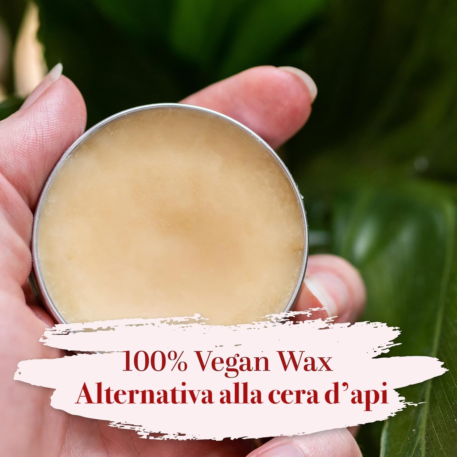Cera di carnauba (copernicia cerifera cera), cera vegetale vegana per la produzione di cosmetici naturali, candele e prodotti per la manutenzione, pura & naturale (1000 Grammi)