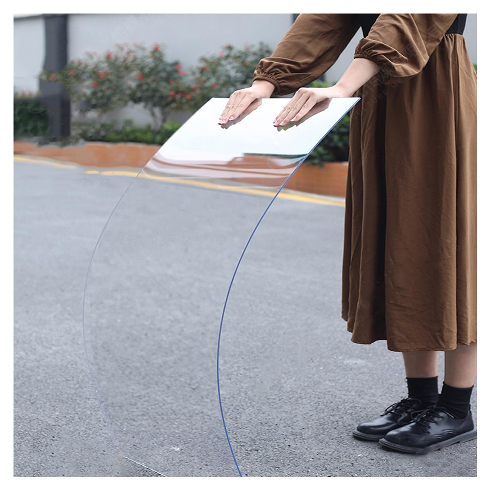 Transparente Polycarbonat-Dachplatten 1,22x4m - Schlagfest & Witterungsbeständig Für Gewächshaus & Vordach