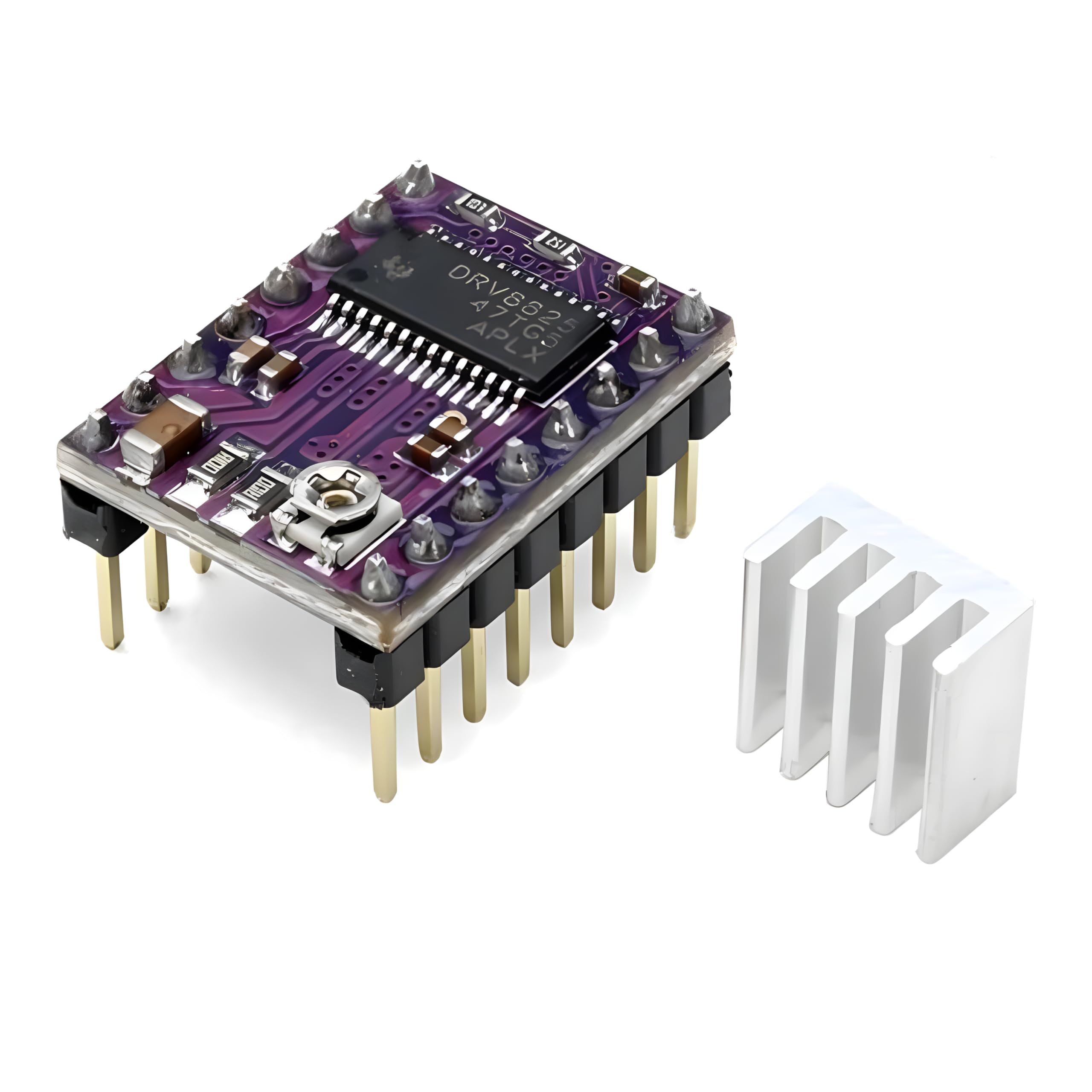 R&D Drv8825 Stepper Motor Driver with Aluminum Heat Sink Pack of 1 (B0CR3TZS9G) Amazon Price History, Amazon Price Tracker