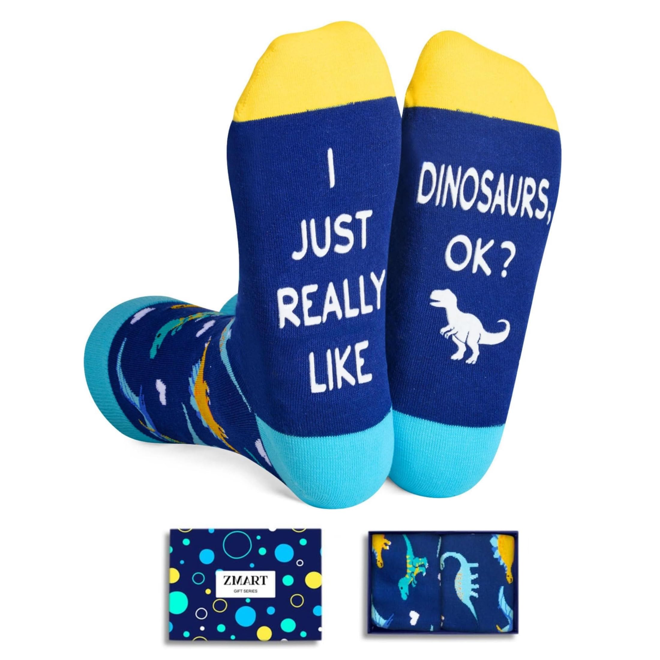 ZmartFunny Cat Gifts for Cat Lovers, Fun Fox Socks German Shepherd Socks for Women Men Mom Dad Teen Girls Boys