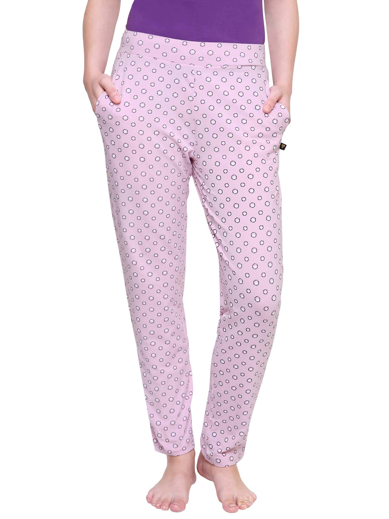 Women Cotton Lower/Pyjama with Side Pockets Daily Gym Wear Skinny Fit Trackpants-image-40