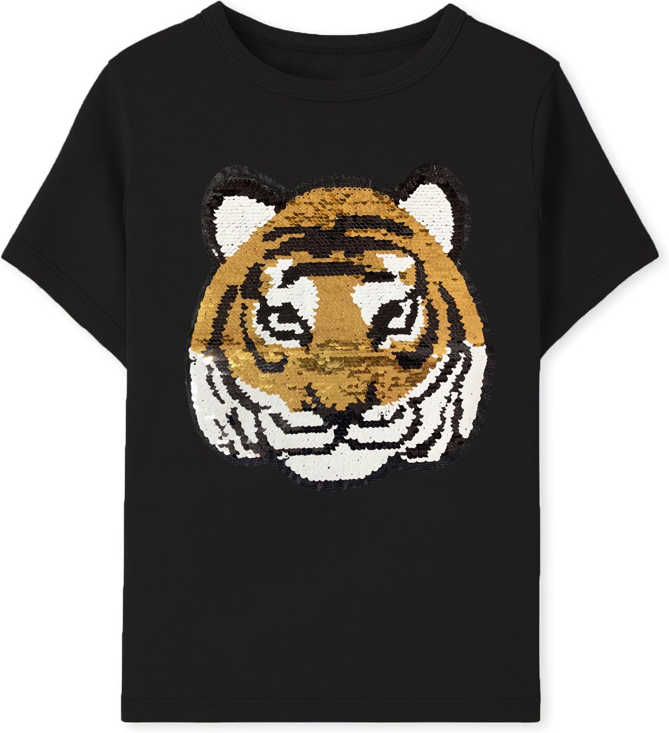 MrocioaToddler Boys T-Shirt Flip Sequin Tee Dinosaur Short Sleeve Shirt Truck Cotton Tops