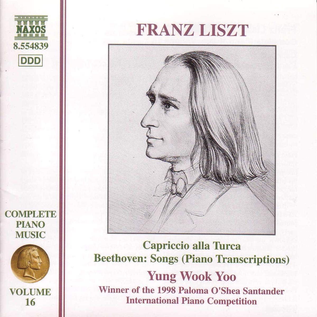 Liszt Franz - Selected X Pf (Integrale) Vol.16: Capriccio Turkish S 388, Trascr