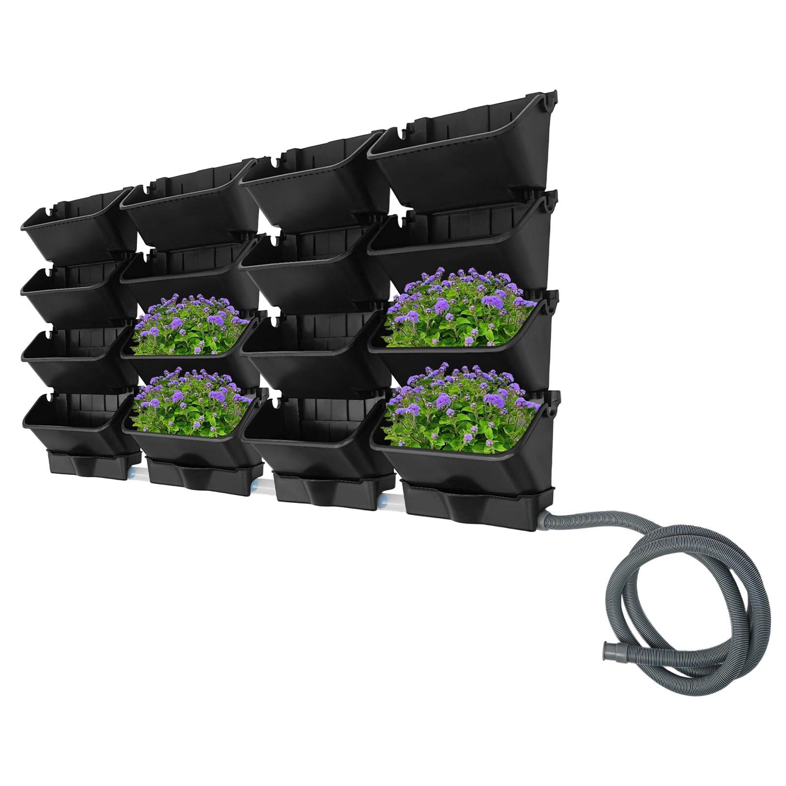 Plante verticale à suspendre pour jardin, 16 poches