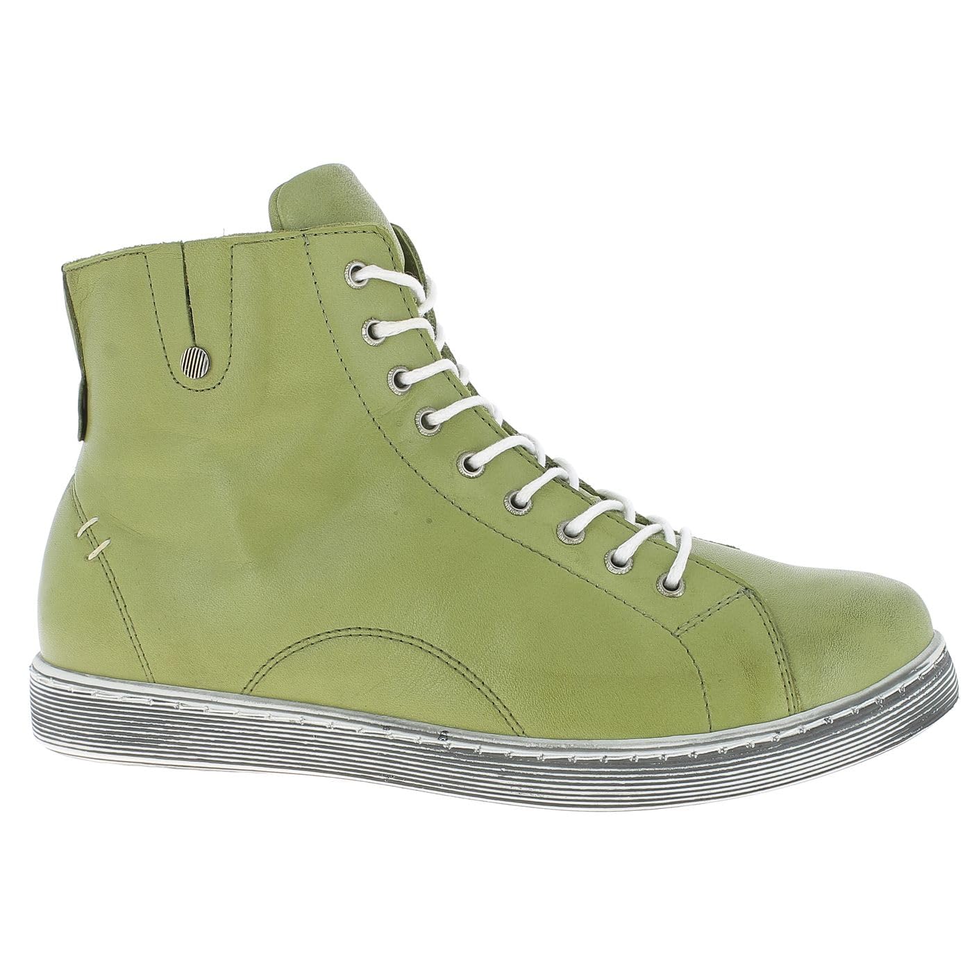 Andrea Conti Damen Schnürer, Sneaker, Grün,
