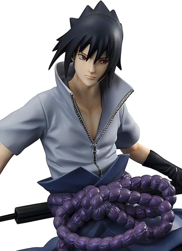 Miniatura 4 de Megahouse Naruto Shippuden: Figura de PVC de la serie GEM de Sasuke Uchiha