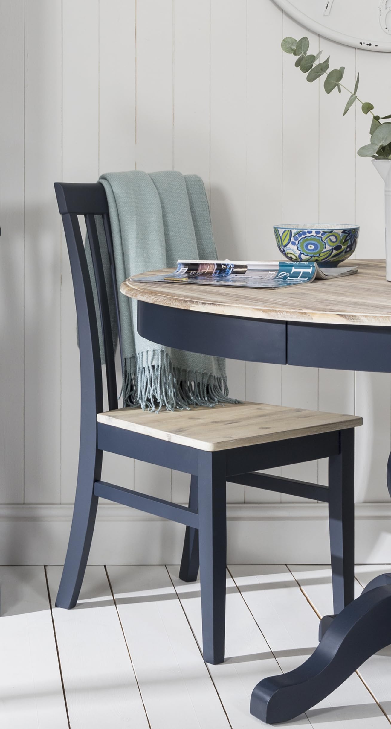 Navy Blue Kitchen Table