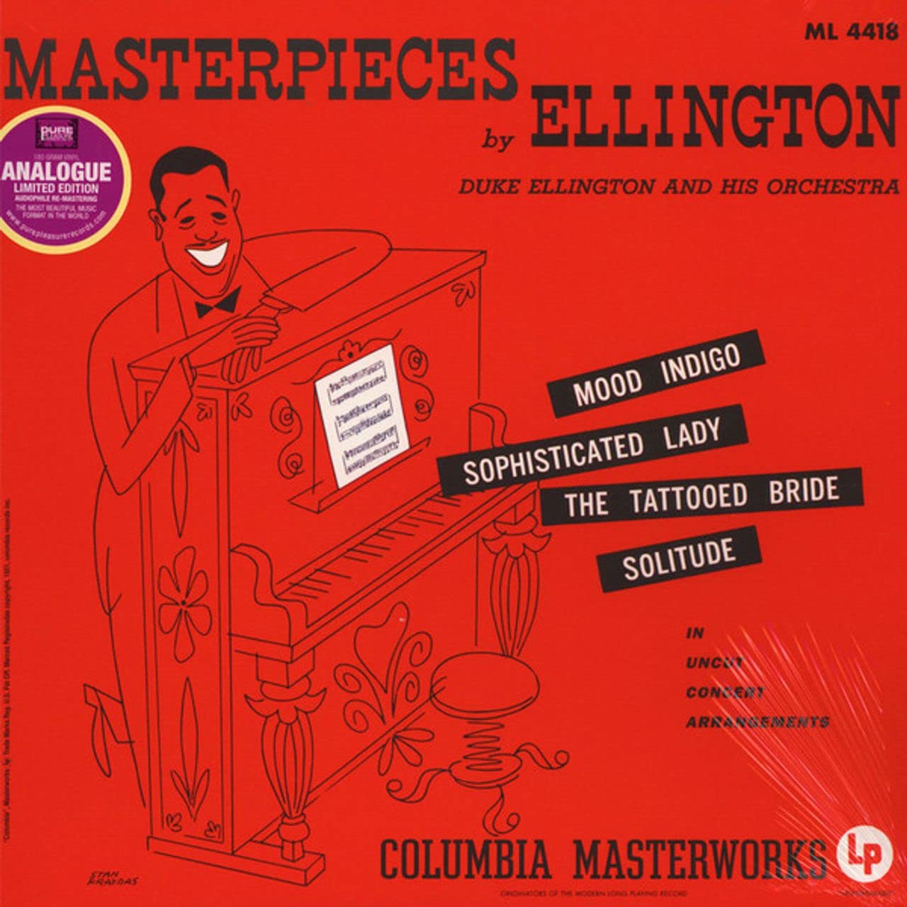 ELLINGTON, Duke & HIS ORCHESTRA - Masterpieces By Ellington - Vinyl (LP)
