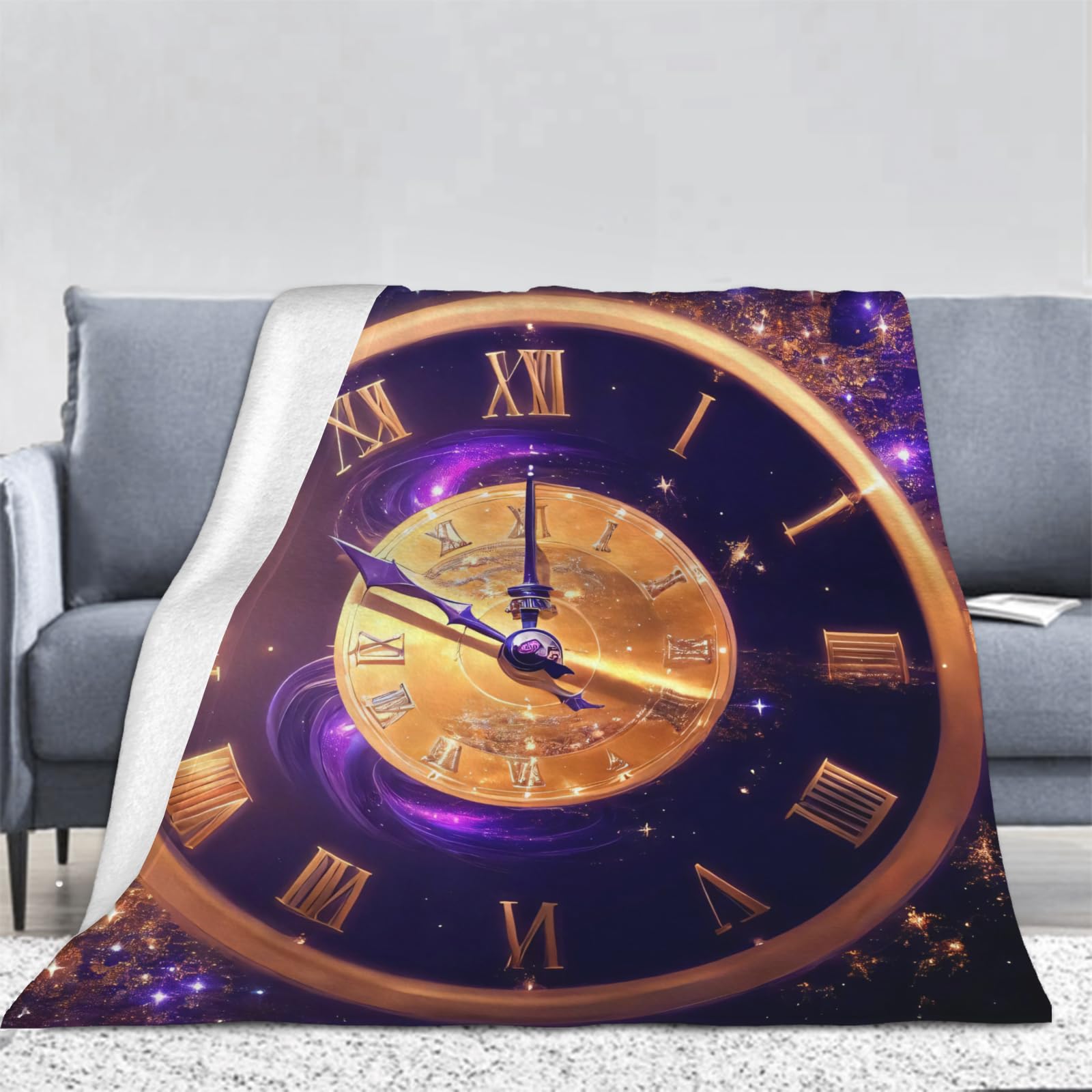 Manta de Franela Geométrico 180x200 cm Manta de Franela de Microfibra Sueño Manta de Felpa Suave para Sofá Cama Manta Polar Invierno Gruesa y Esponjosa Caliente