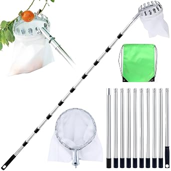 Apple Picker Fruit Grabber Tool Fruit Catcher Berry Picker Fruit Picker