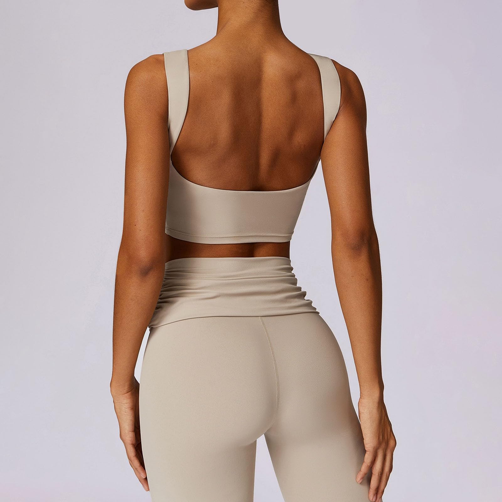 Survêtement pour femme - Baggy - Grandes tailles - Deux pièces - Long - Élégant - Pour l'été - Survêtement de loisirs - Yoga - Taille courte - Pour la maison - Tenue de loisirs - 2 pièces