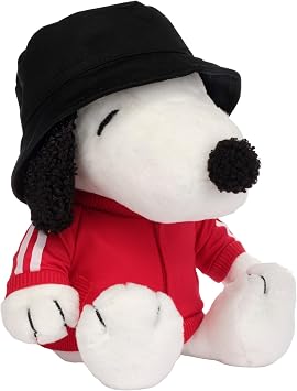 Lambs & Ivy Hip Hop Snoopy Plush Dog Stuffed Animal Toy with Hat & Track Jacket
