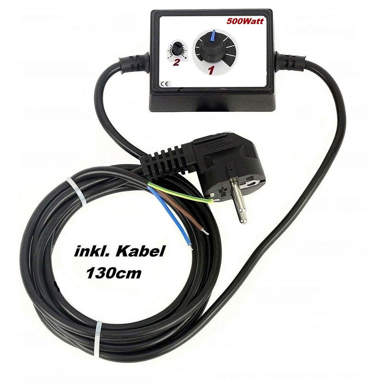 Ventilatore Radiale Industriale OBR-200M Da 400W Con Regolatore Velocità - Foto 6