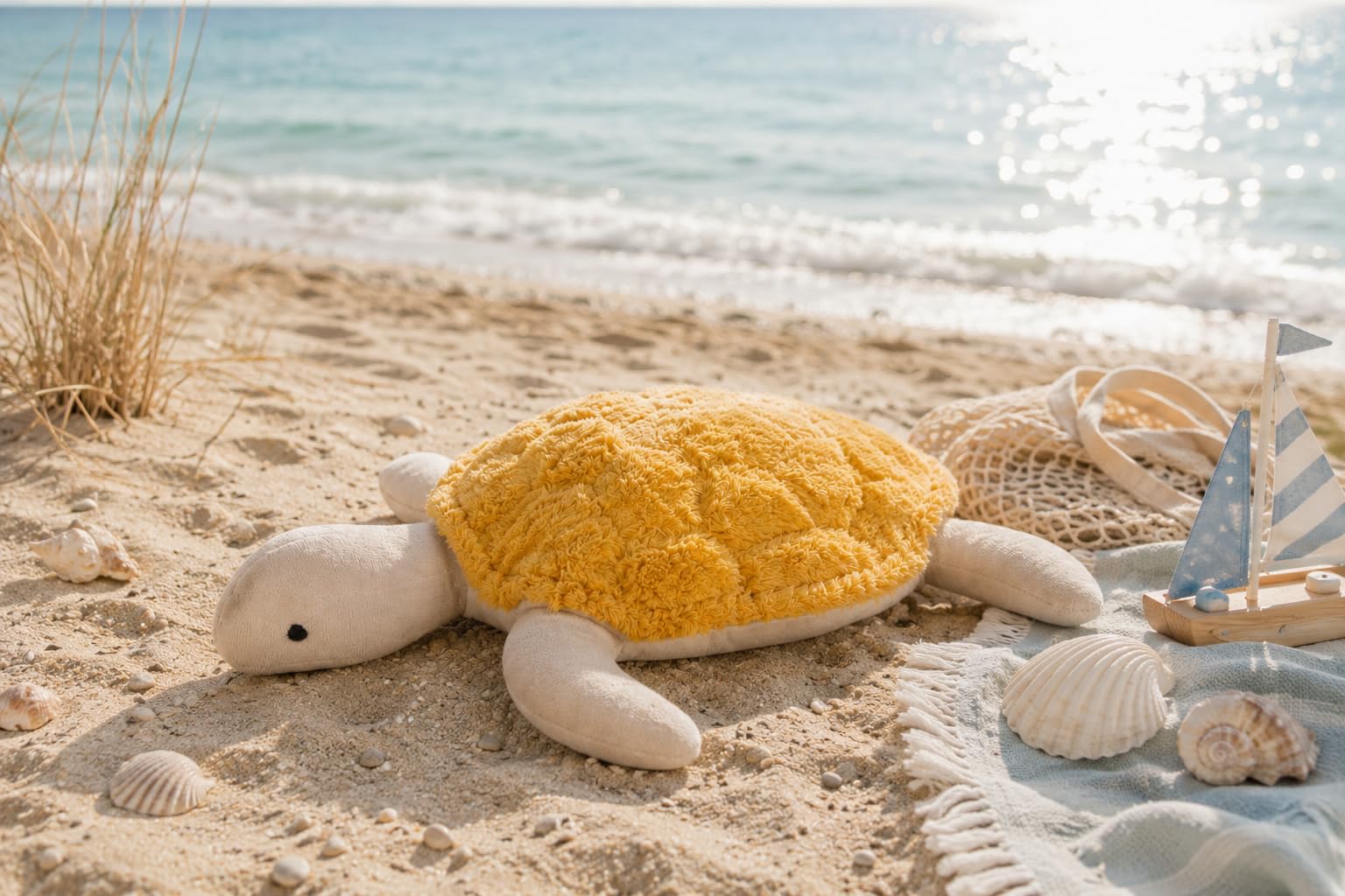 Senger Naturwelt Kleine Kuscheltier-Schildkröte, Tannengrün I Kuscheliger Begleiter, geeignet ab 3 Monaten I GOTS-zertifiziertes Plüschtier mit herausnehmbarem Wärmekissen zum Erhitzen oder Kühlen