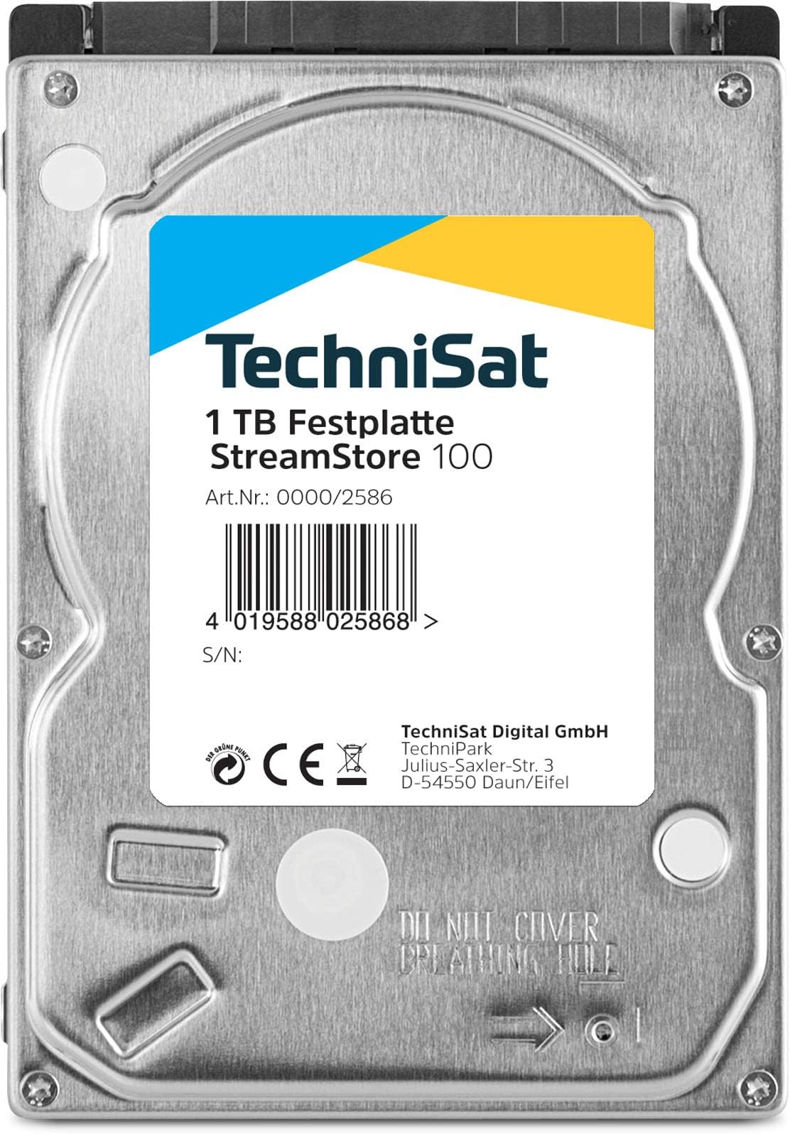 TechniSat Streamstore 100 2,5 Zoll SATA III Festplatte mit 1 TB ...