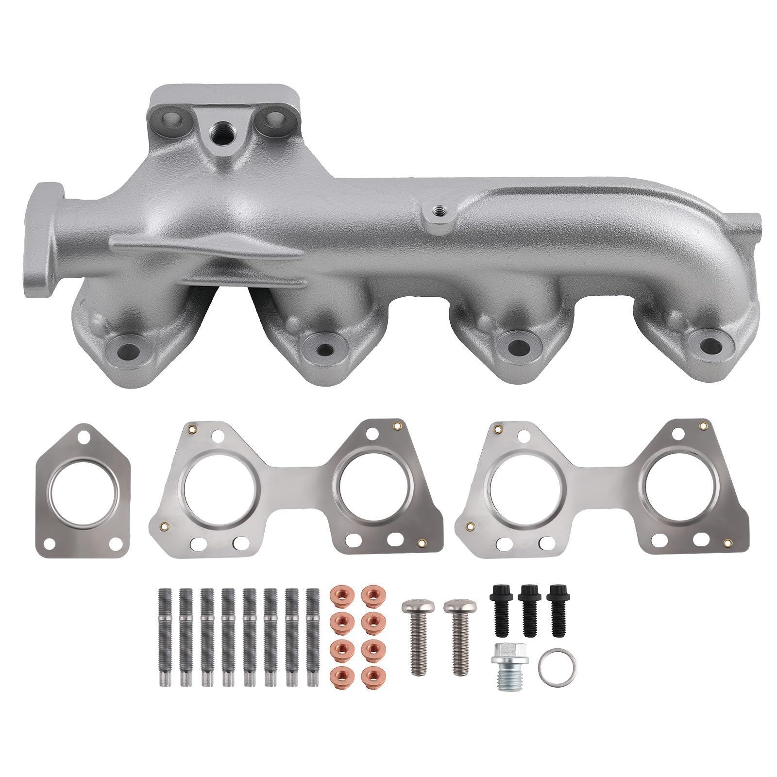 maXpeedingrods Colector de escape de hierro fundido para BMW Serie 1, 2, 3, 4, 5, X1, X3