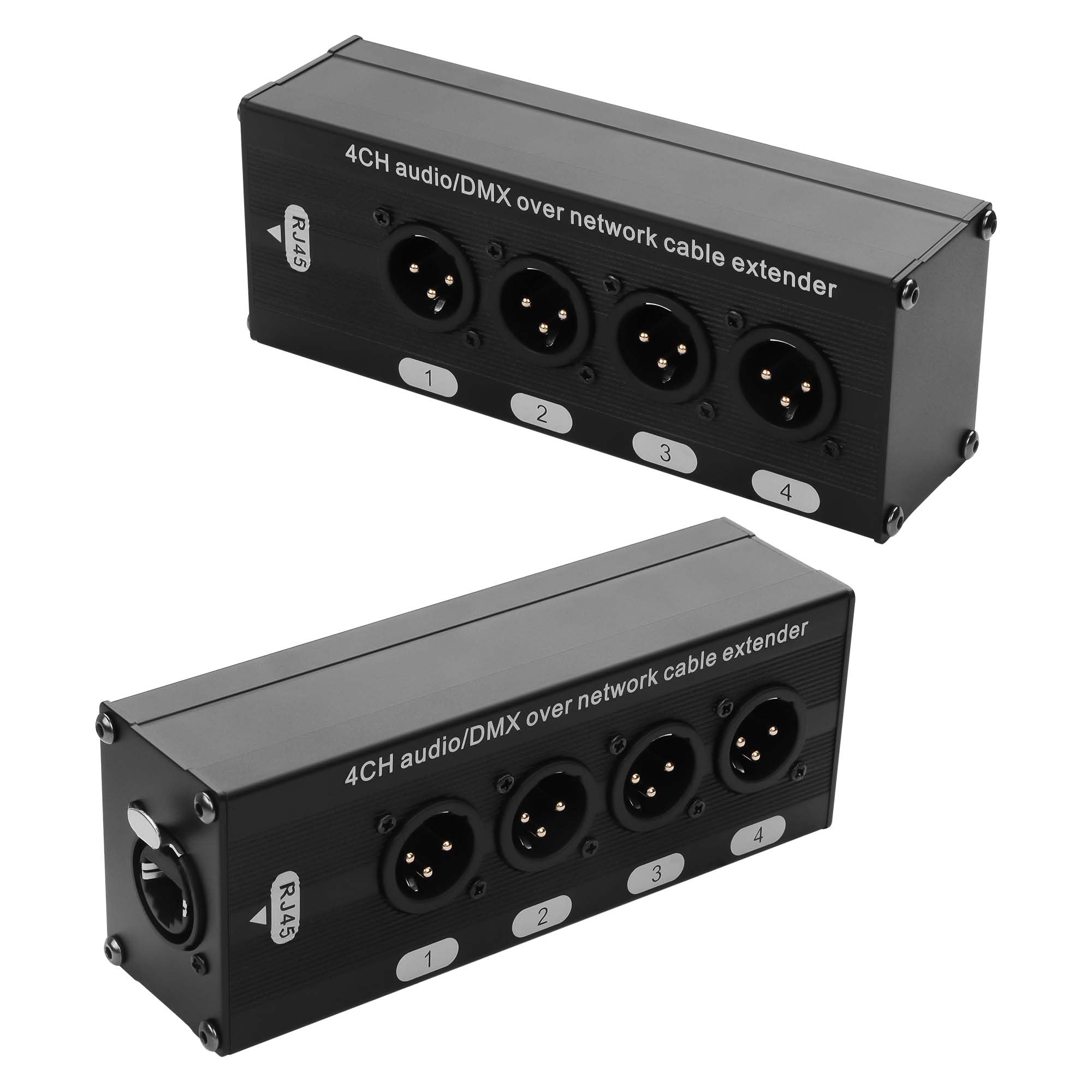 Amazon.com: GINTOOYUN 2PCS 4-Channel DMX XLR to Ethernet Extender