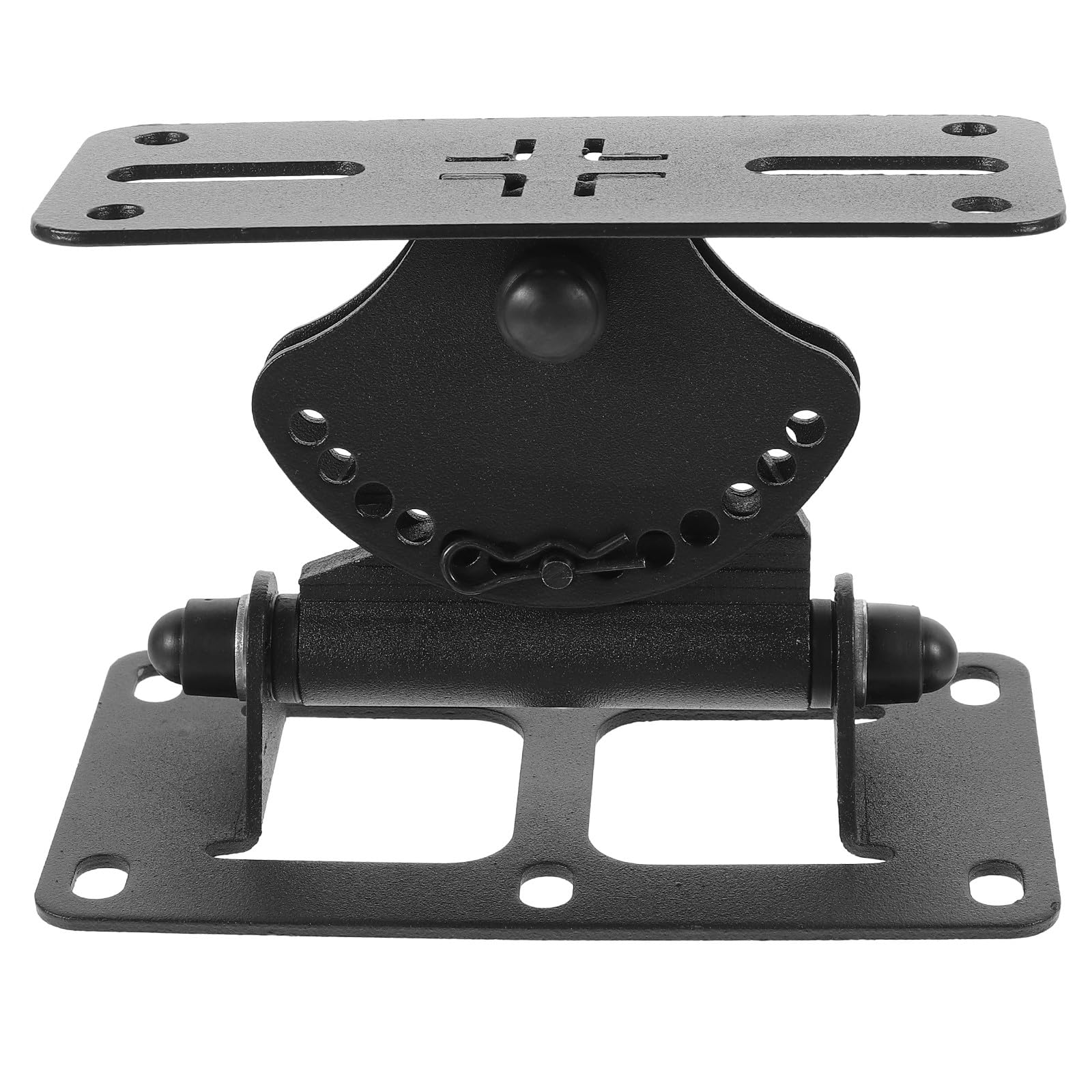 Support Montage Sécurisé Enceinte Murale Orientable Grosse Capacité de Charge en Alliage de Zinc Noir pour Systèmes Audio, pour Scènes de Karaoké et Ingénierie