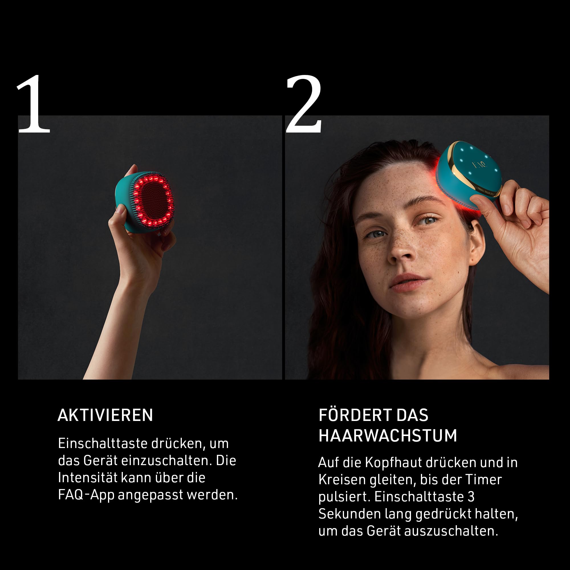 FAQ 301 Haarstärkendes Kopfhautmassagegerät für dünner werdendes Haar - Kopfmassagegerät für Haarwachstum - Unterstützt die Aufnahme der Haarpflege & fördert die Gesundheit der Kopfhaut