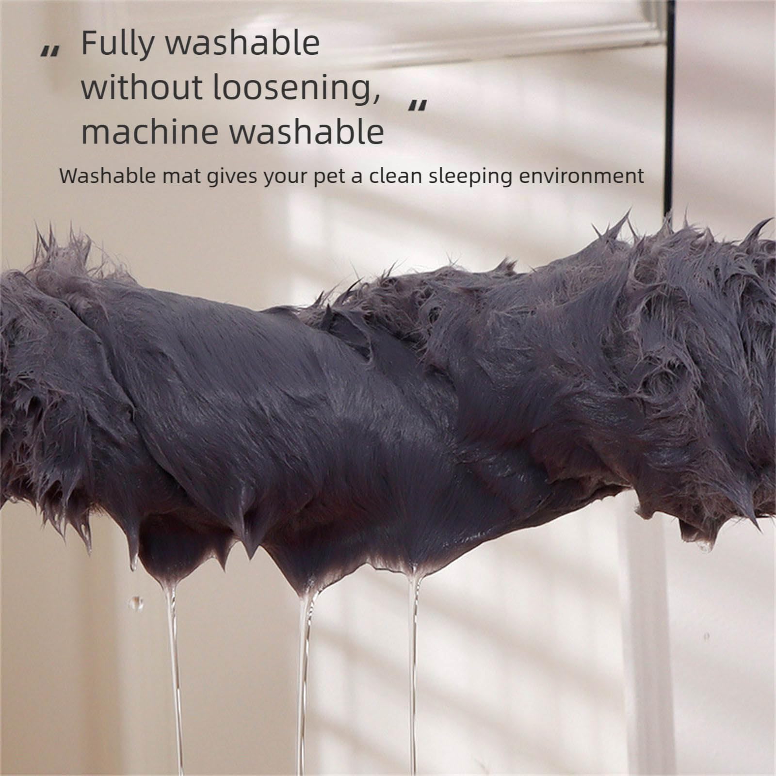 Tappetino per cani reversibile isolamento termico in cotone PP per tutto l'anno Comfort Pad Coperta Pet Sleep Cuscino invernale per cani