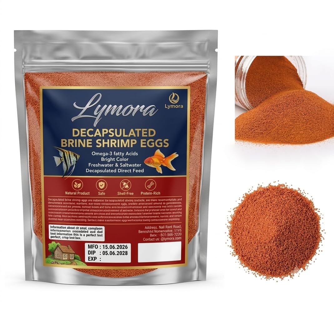 Decapsulated Direct Feed Artemia Cyst | 25 Gram | Brine Shrimp Eggs | Decapsulated Non Hatchable Direct Feed | 100% Dry Eggs | High Protein Rich Direct Feed for New Born Fish Frys | Pack of 25 grams |-image-39