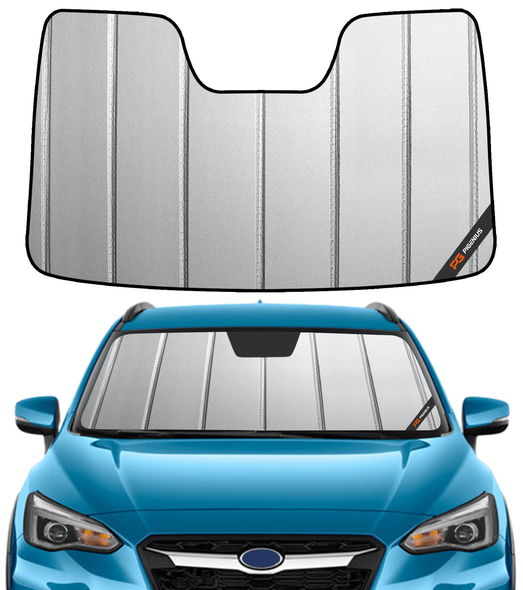 Amazon.com: Pigenius Windshield Sun Shade for Subaru Crosstrek