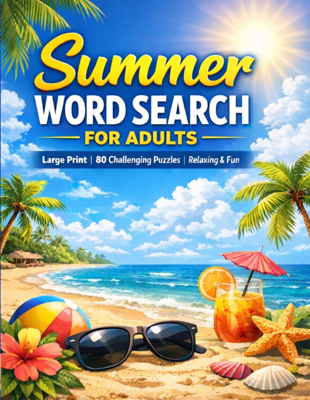 Summer Word Search For Adults