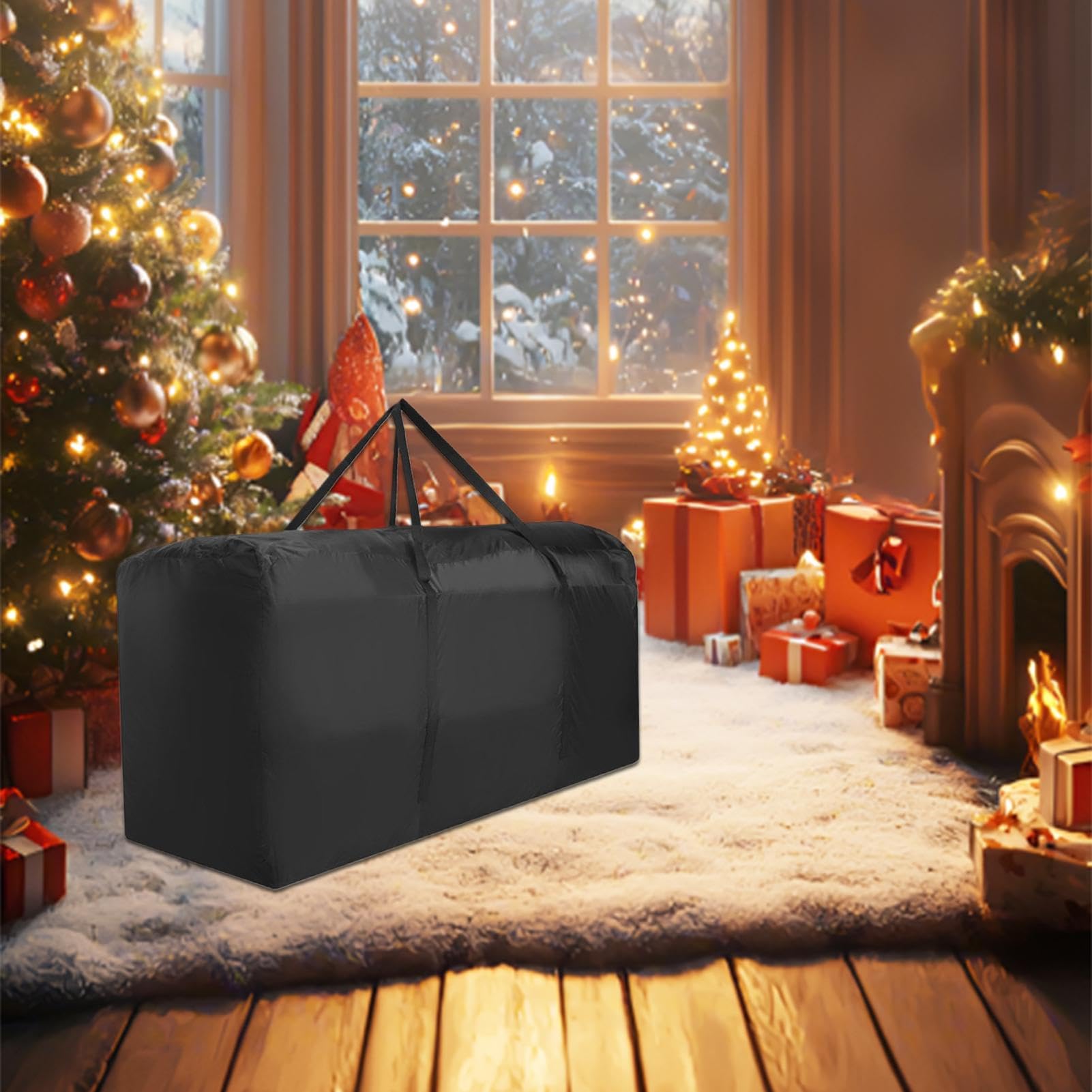 Borsa Portaalbero Di Natale In Tessuto Oxford 210D – Impermeabile, Capiente E Pieghevole, Disponibile In 3 Taglie