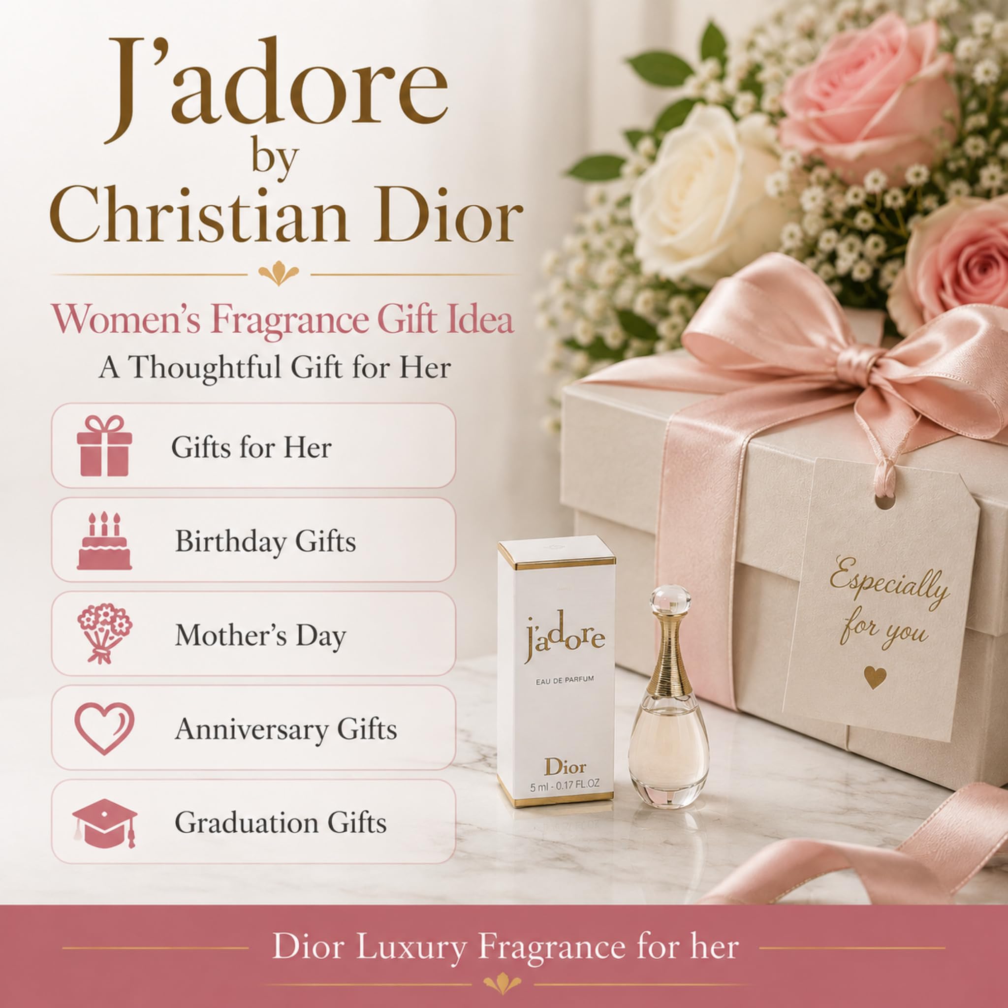 Amazon | Christian Diorクリスチャン ディオール ジャドール EDP 5ml