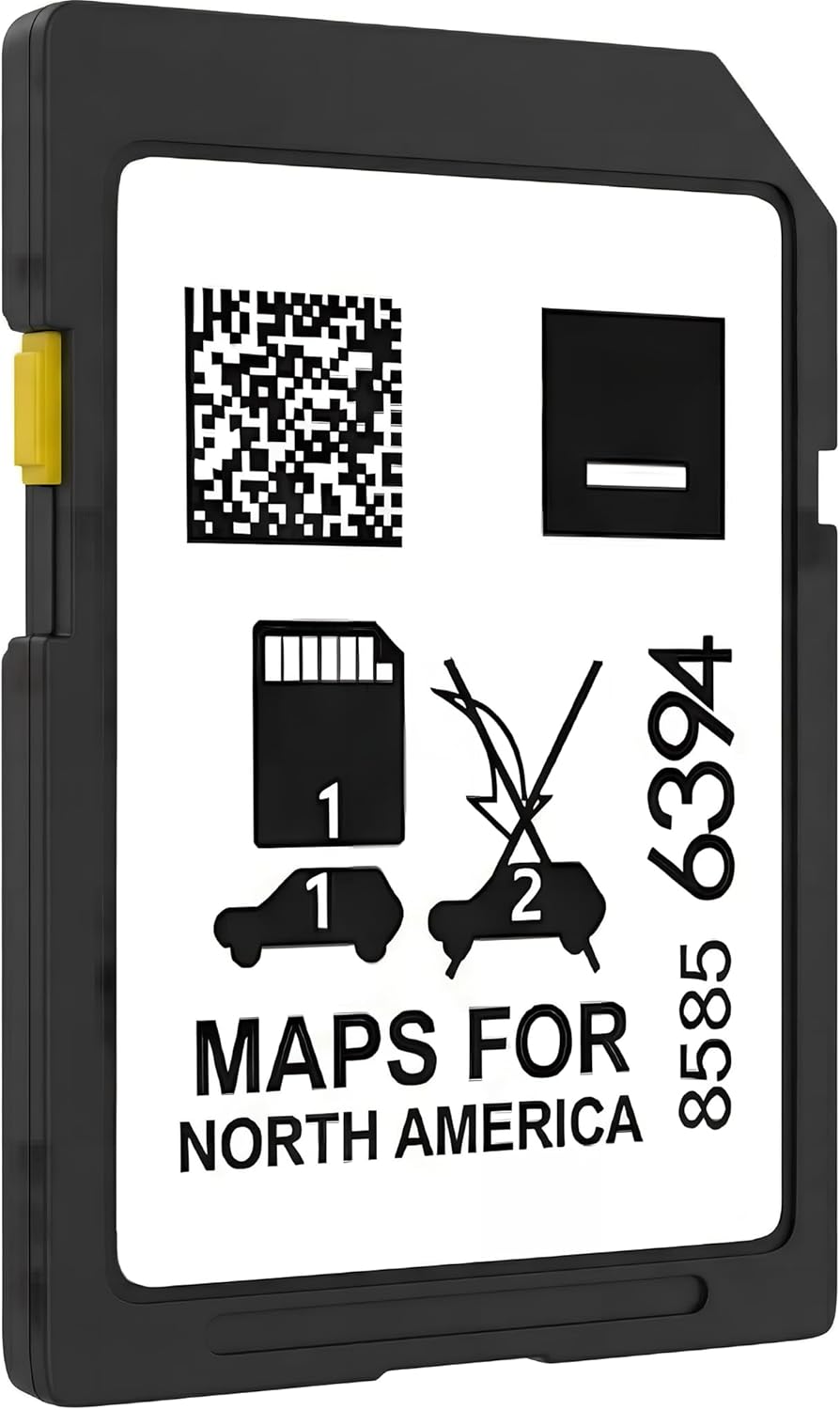 2024 Map Update 85856394 GM Navigation SD Card Fits Select 2019-2024 Acadia, Canyon, Yukon, Silverado, Escalade Suburban, Tahoe, Sierra, Equinox, Enclave, CT4, CT5, XT6 & More, USA Canada Mexico Maps