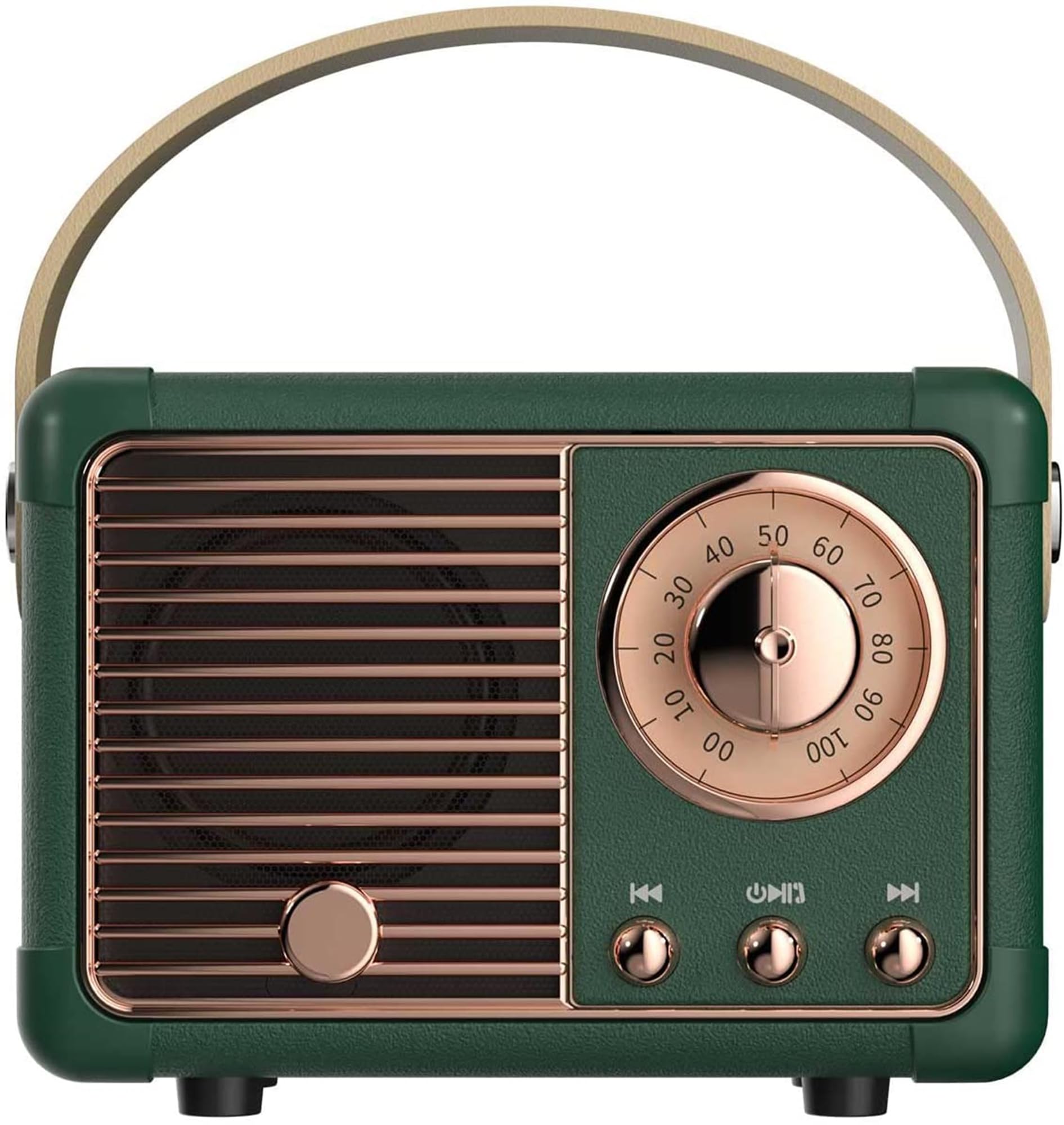 Photo 1 of Baolira Retro Bluetooth Speaker - Green