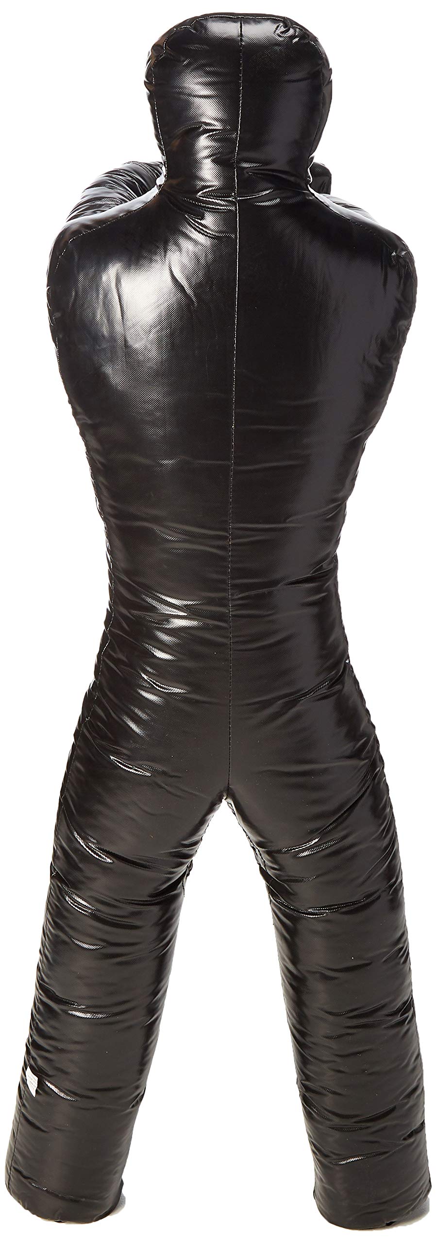 Suples Wrestling Dummy with Legs - Black Vinyl - (Med - 65 lbs) Freestyle, Judo, MMA, Jujitsu, Grappling, Wrestling, Boxing, Fighting, Throwing Dummy, UFC