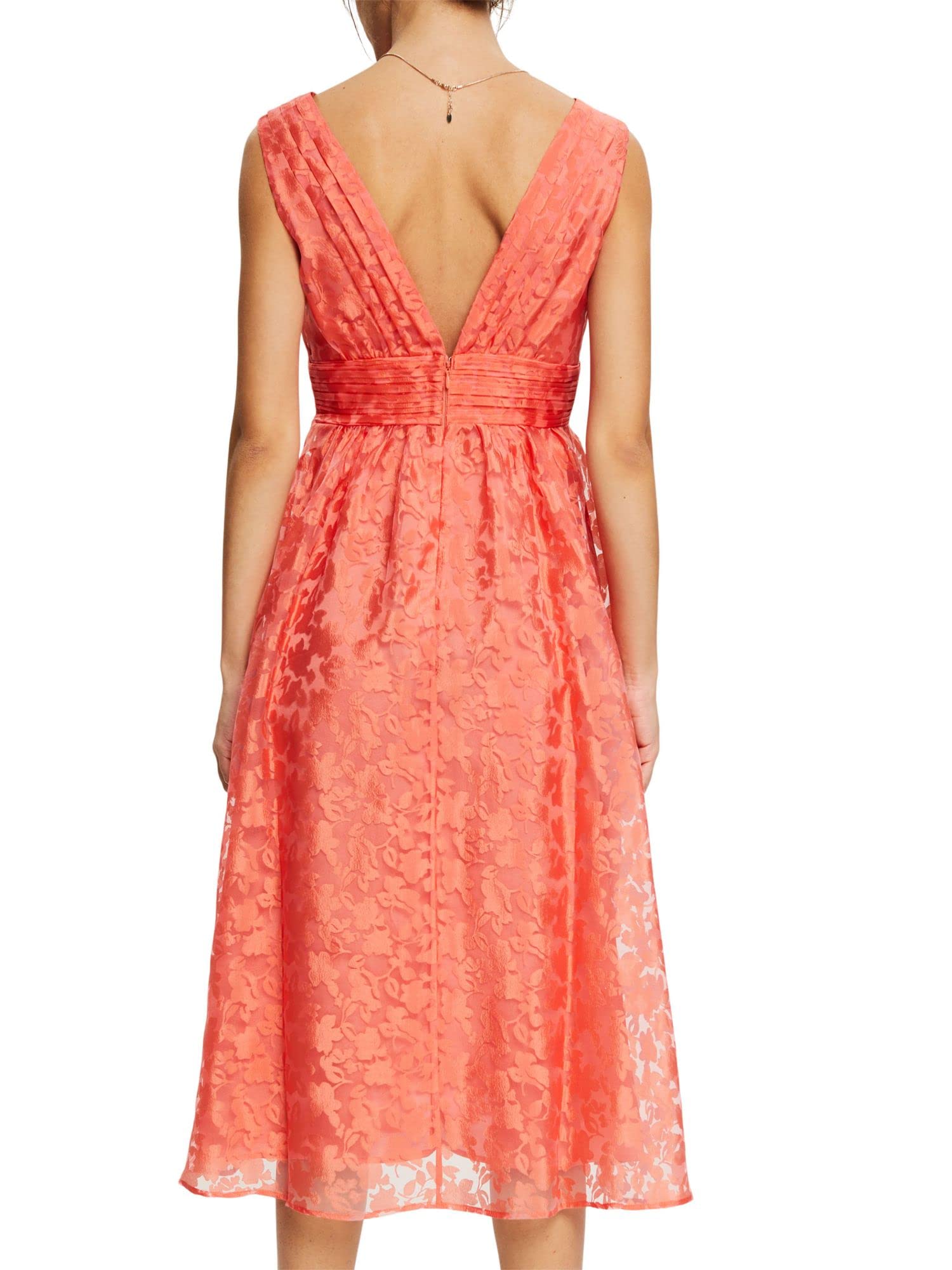 ESPRIT Collection Sukienka damska, 870 / Coral Orange, 36