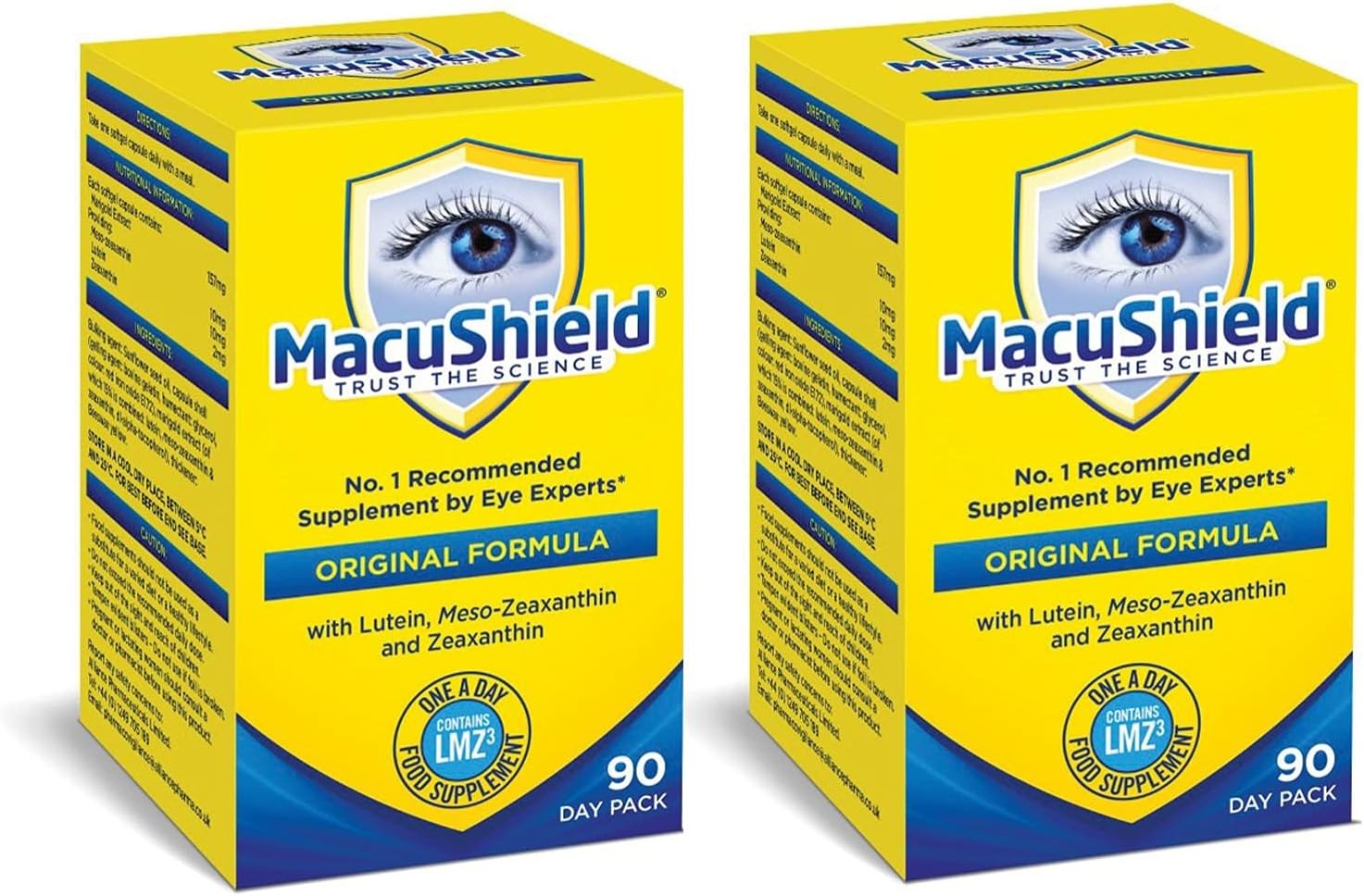 Macushield Capsules 90Caps (2 Pack)