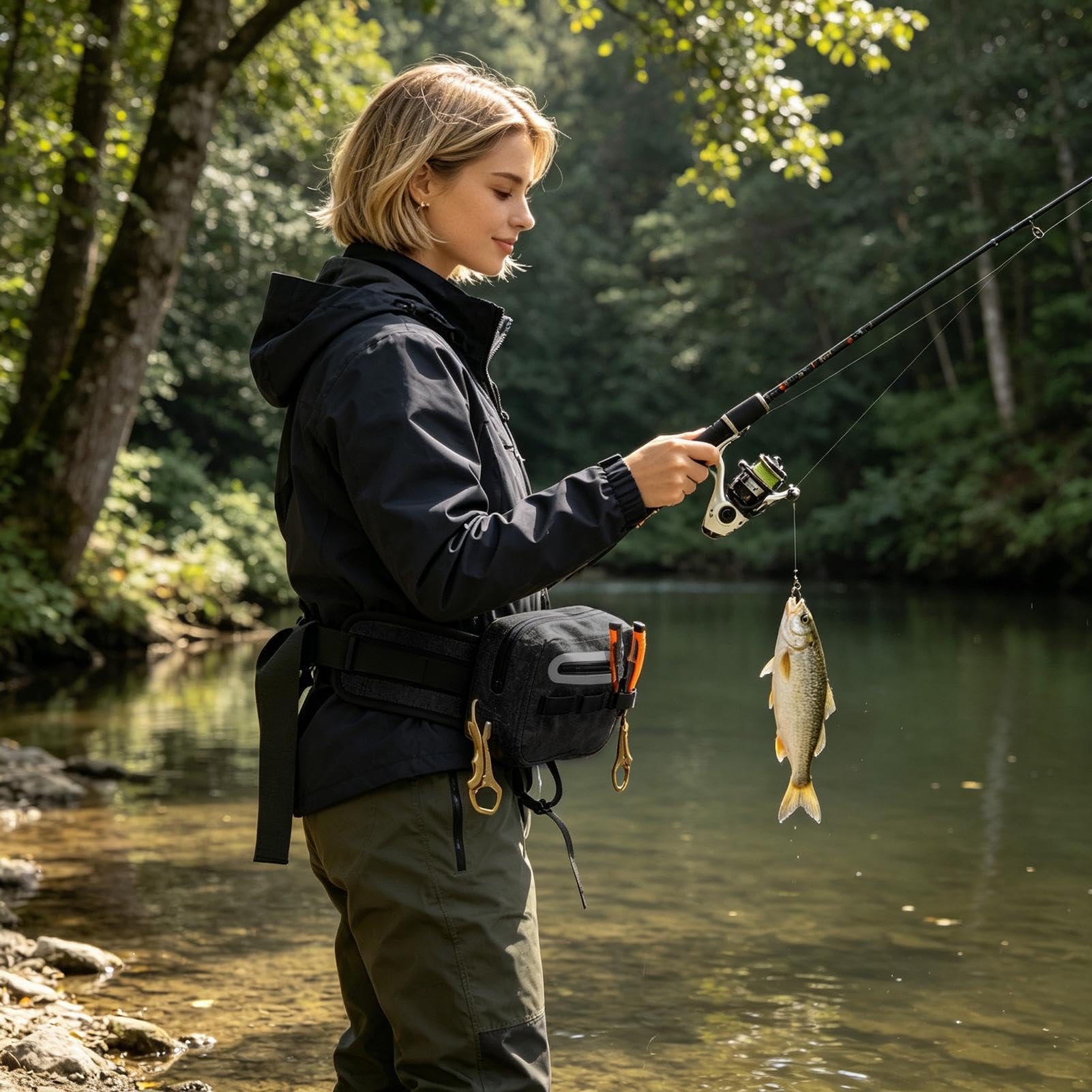 Generico da Pesca Organizer Impermeabile Porta Attrezzatura per la Pesca
