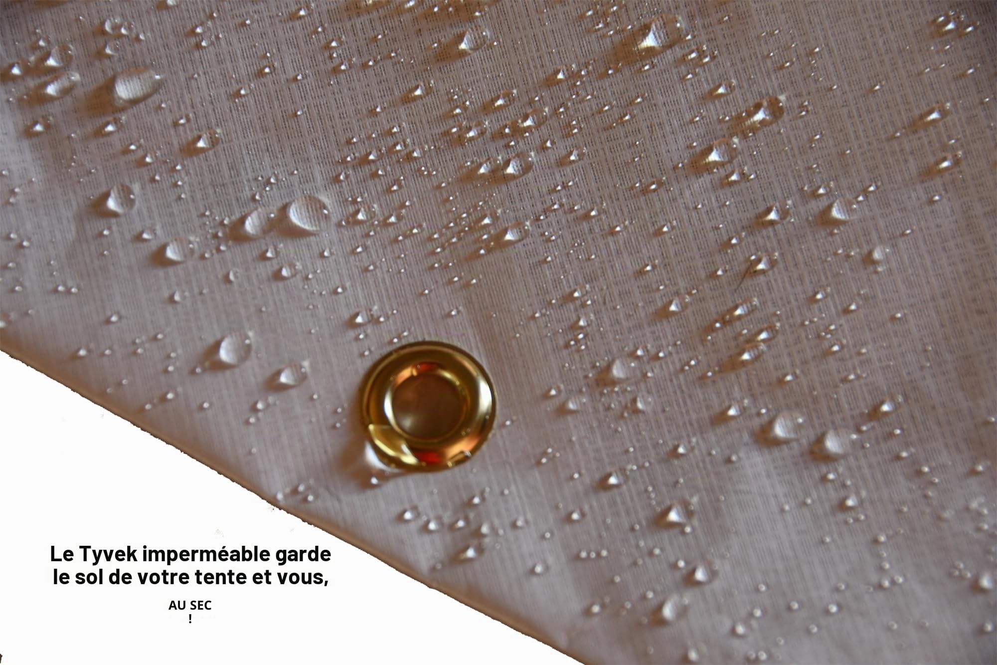 Empreinte de Tente, Tapis de Tente, Tapis de Sol de Tente, Feuille Tyvek, bâche de randonnée, équipement de randonnée ultraléger, Sol de Tente, bâche de Sol de Camping, Empreintes de