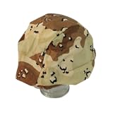 Genuine Military Issue Helmet Cover for PASGT&comma; MICH&comma; & Fritz Combat Helmets &lpar;6-Color Desert Camo&comma; Medium&sol;Large&rpar;