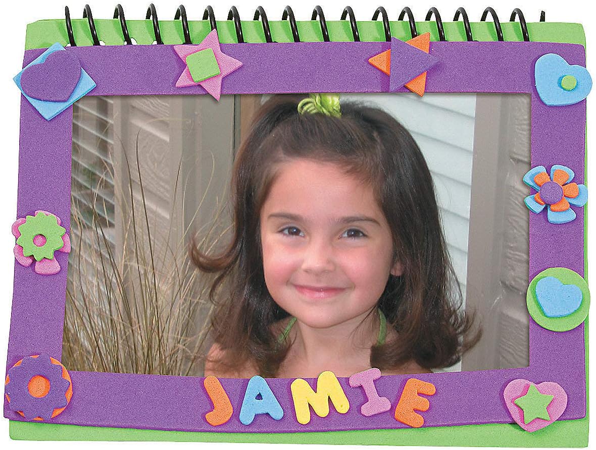 Foam Photo Album Craft Kit - Crafts for Kids and Fun Home Activities