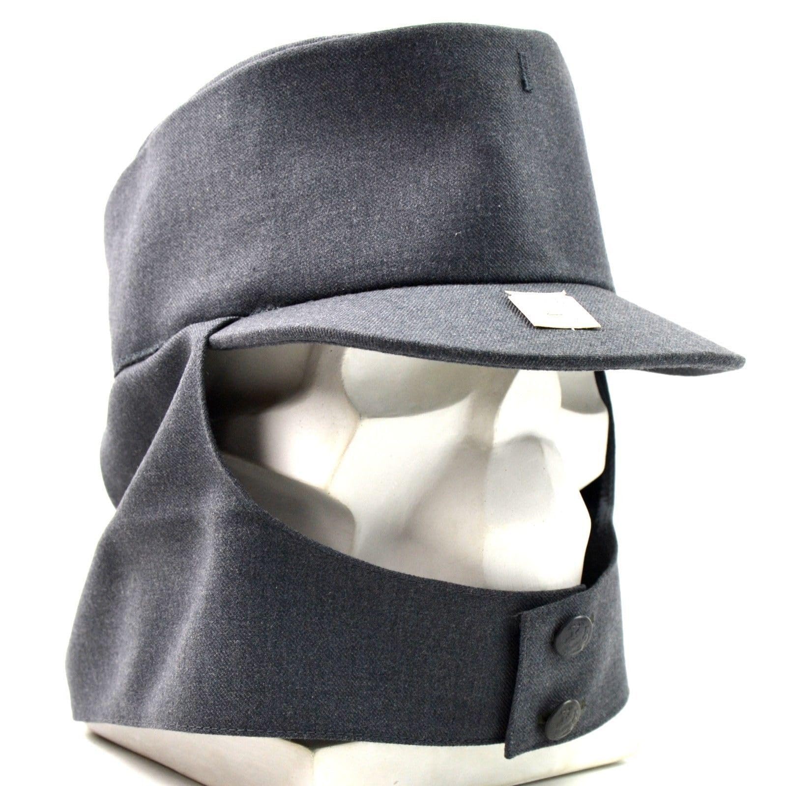Genuine Finnish Army M65 Field Cap Finland Military Issue Surplus Wool hat Gray