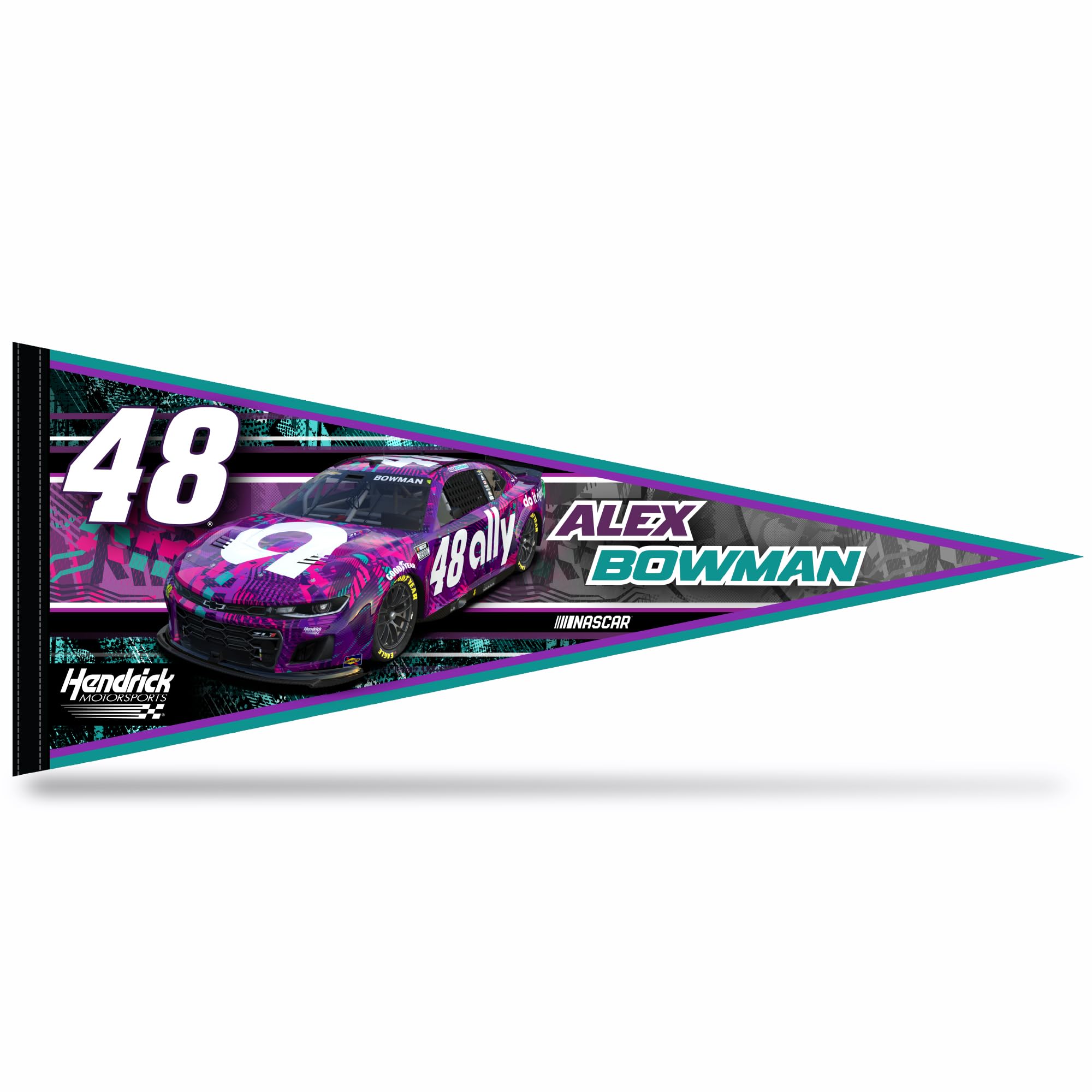 Rico IndustriesNASCAR Racing 12" x 30" Felt Wall Décor Pennant - Great for Home/Bed Room/Man Cave Décor