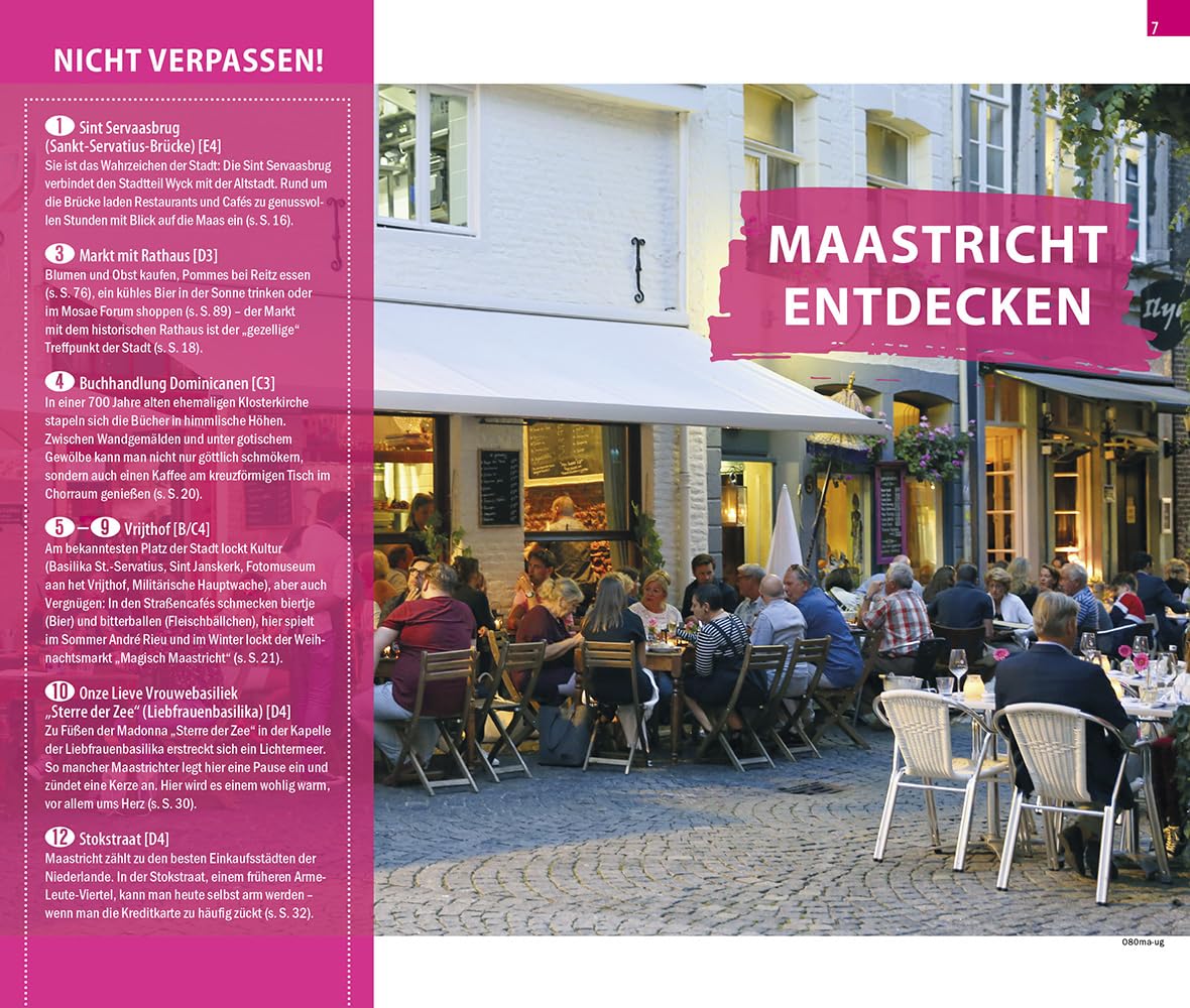 Reise Know-How CityTrip Maastricht: Reiseführer Maastricht mit Stadtplan und kostenloser Web-App