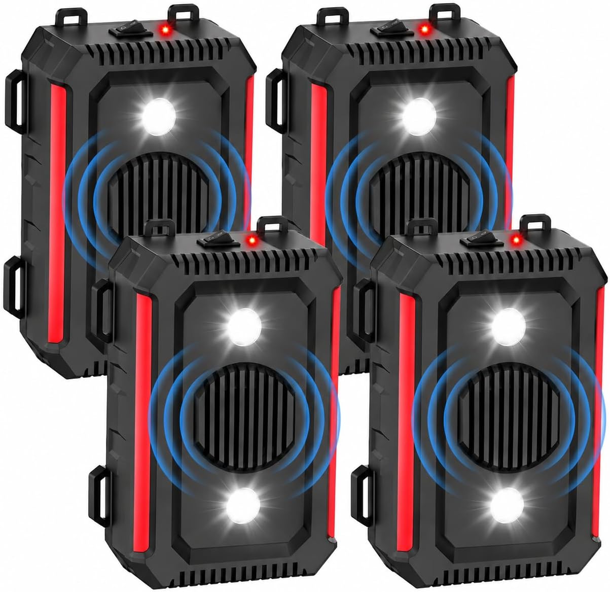 4 Pack Under Hood Rodent Repeller, Mouse Repellent for Cars & Rat Deterrent